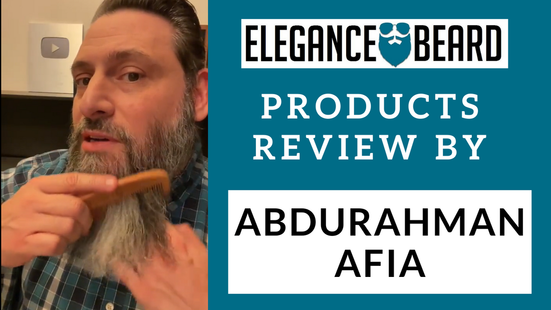 ABDURAHMAN AFIA TEST OUR ELEGANCE BEARD CARE KIT