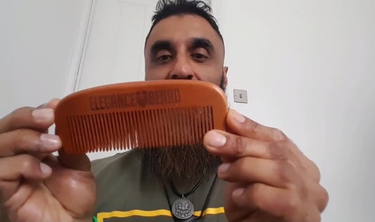 Elegance Beard Oil & Wooden Comb Review by LovedBeard 👍👌💪