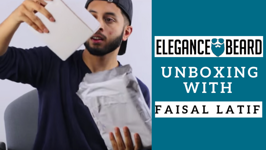 ELEGANCE BEARD UNBOXING WITH FAISAL LATIF