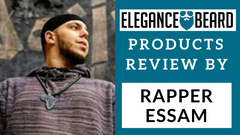 RAPPER ESSAM REVIEWS OUR VEGAN BEARD BRUSH, BEARD OIL & BEARD BALM